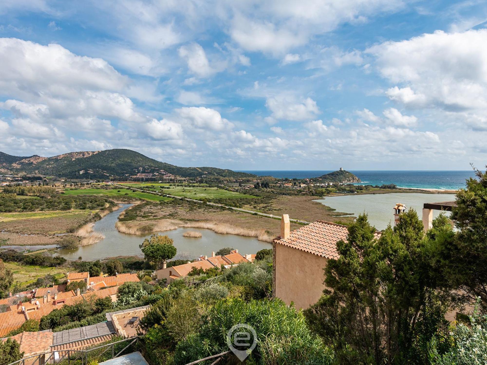 Apartmán Casa Ariel Chia Exteriér fotografie
