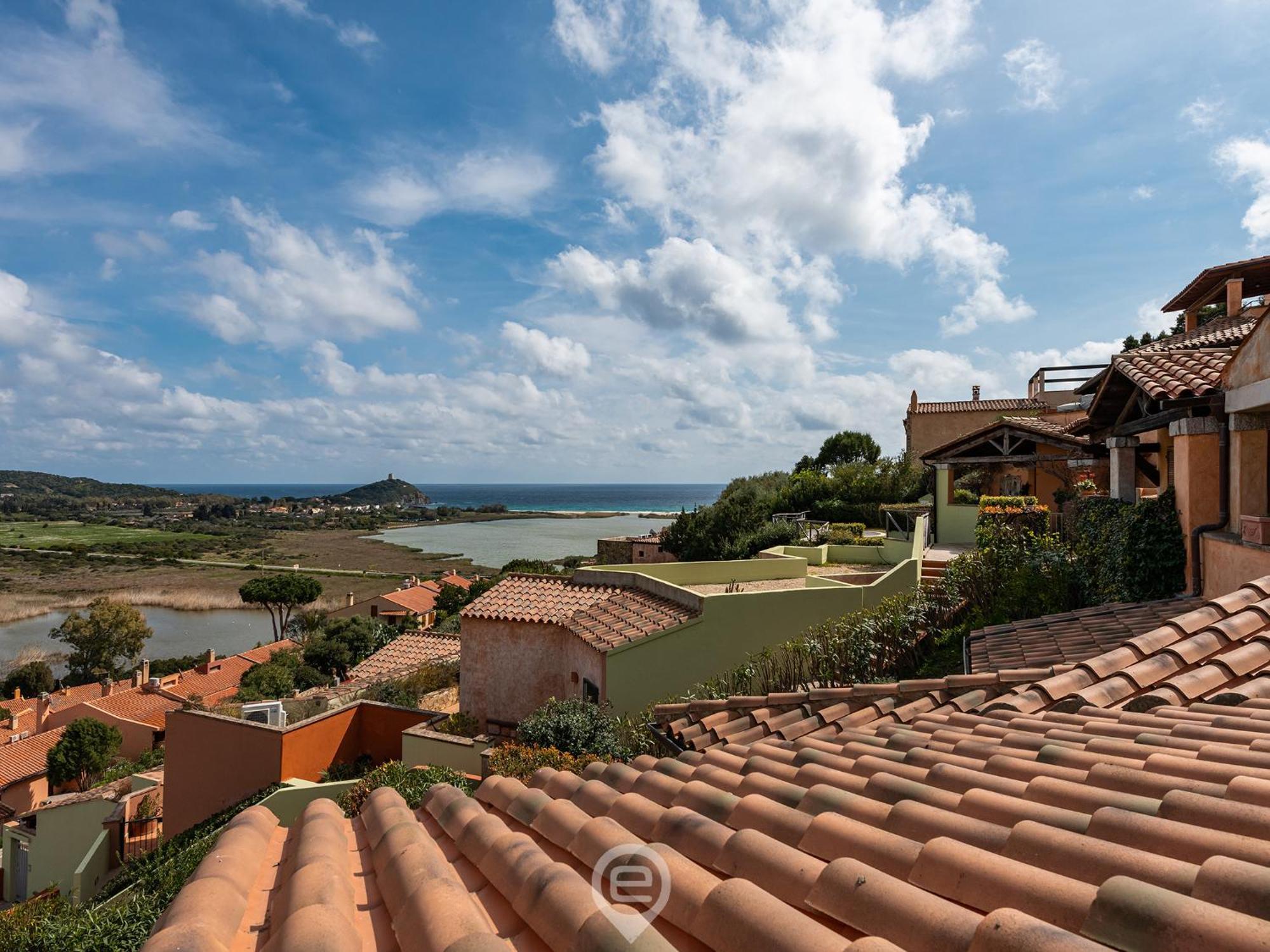 Apartmán Casa Ariel Chia Exteriér fotografie