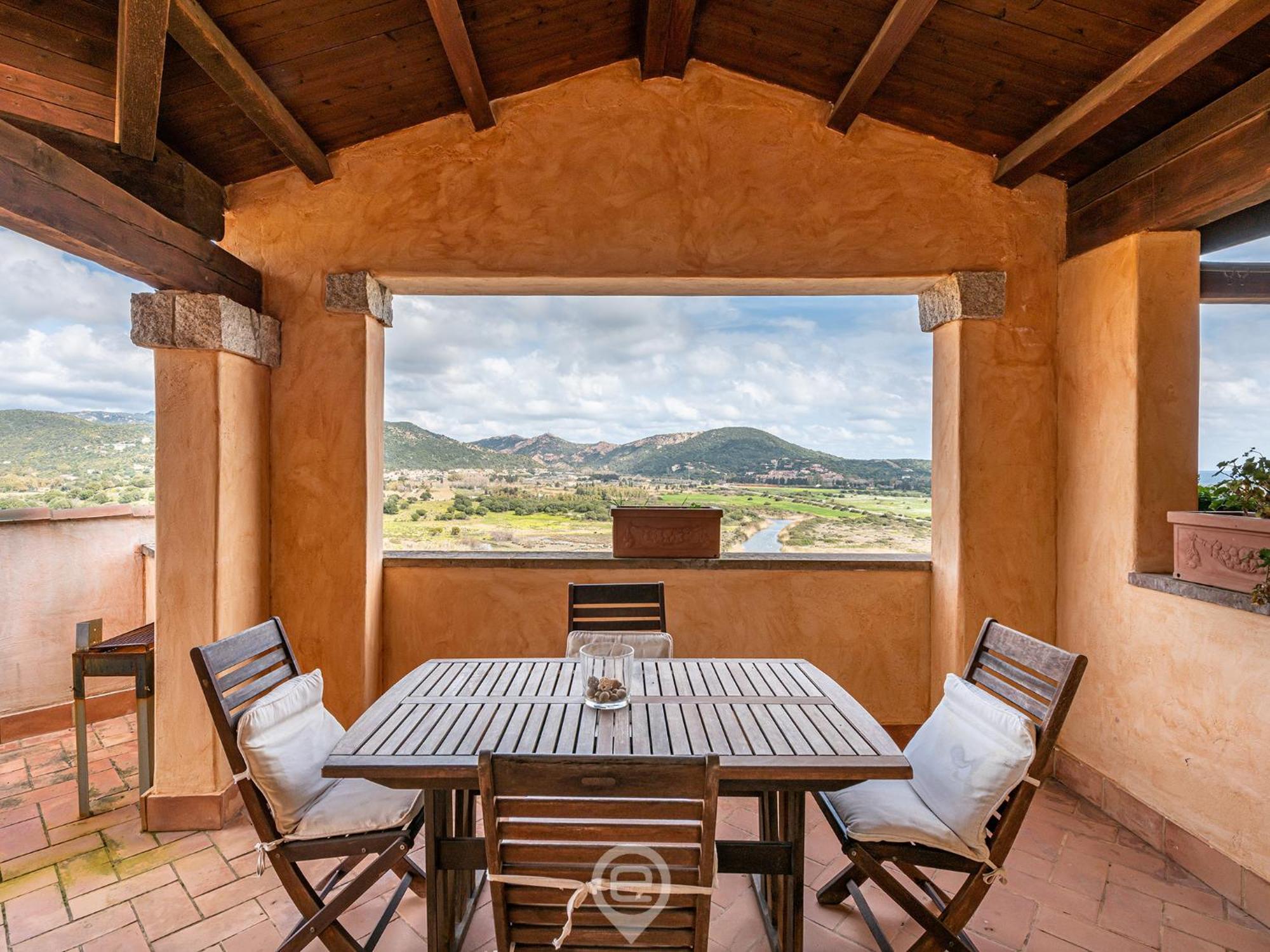 Apartmán Casa Ariel Chia Exteriér fotografie